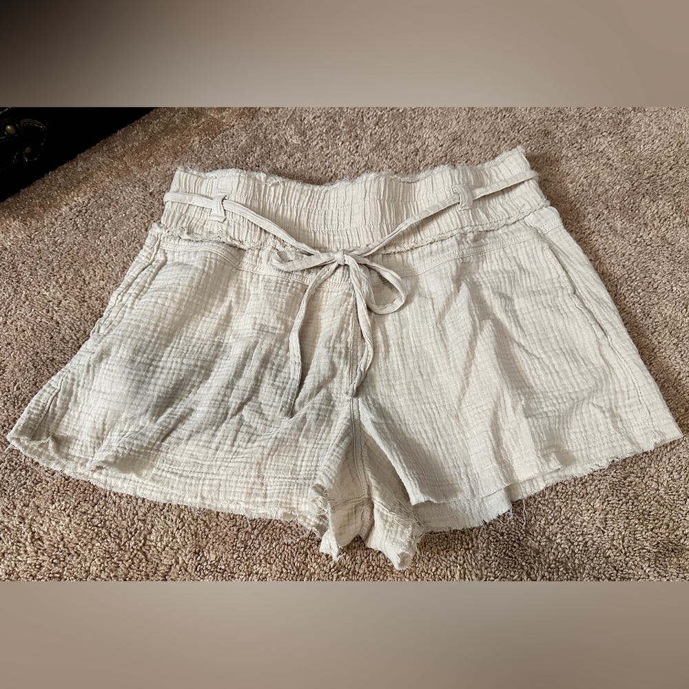 Rewash Beige Boho Shorts XL